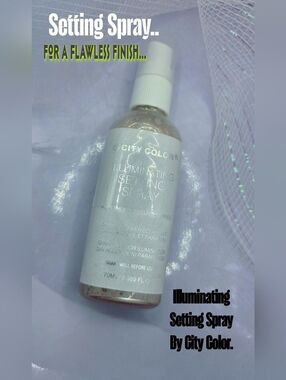 Illuminating Spray -  Special Finishing Glow can be used with & without Makeup